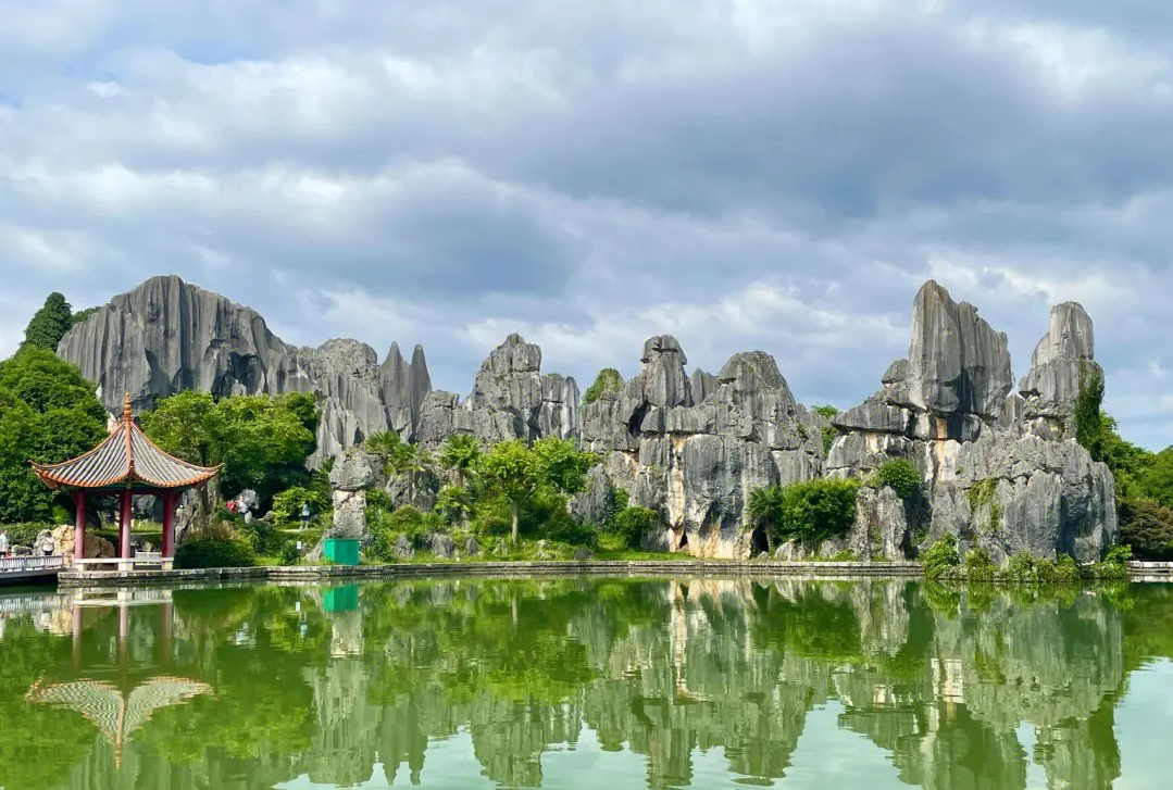 昆明石林,被誉为"天下第一奇观",是云南著名的旅游胜地之一.