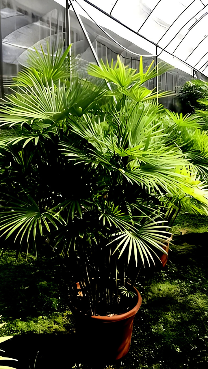 盆景观赏植物《棕竹》         本期节目我们来了解一下棕竹这一盆景