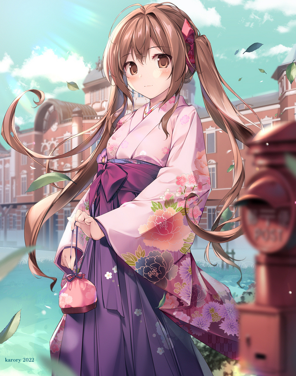 二次元# karory老师的作品,画风辨识度好高啊[三哈]