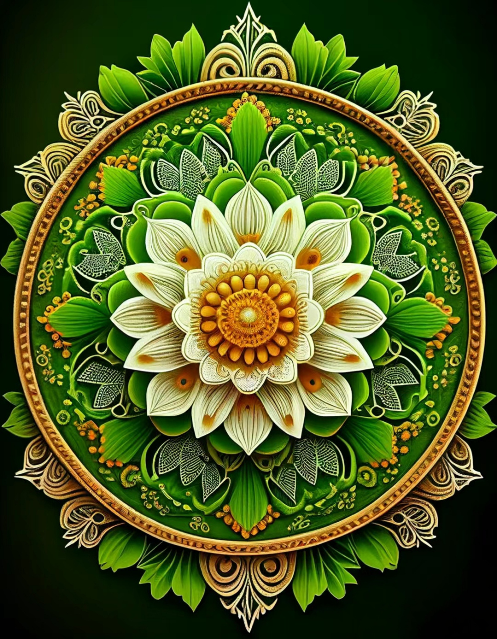 曼陀罗花