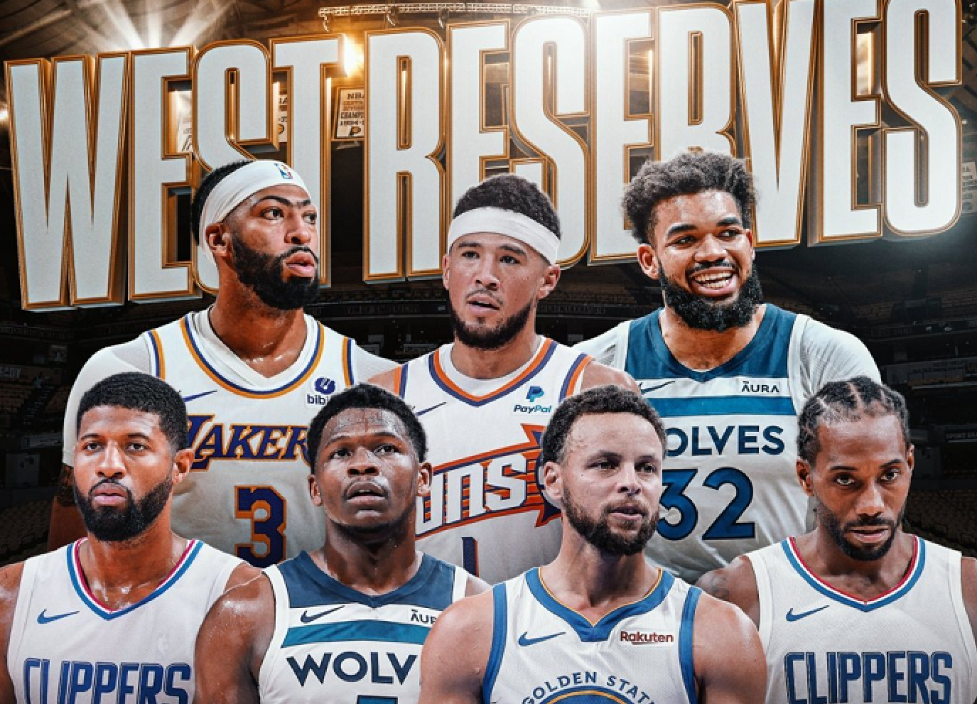 西强东弱!热议nba全明星阵容,西部竞争惨烈,东部星光黯淡