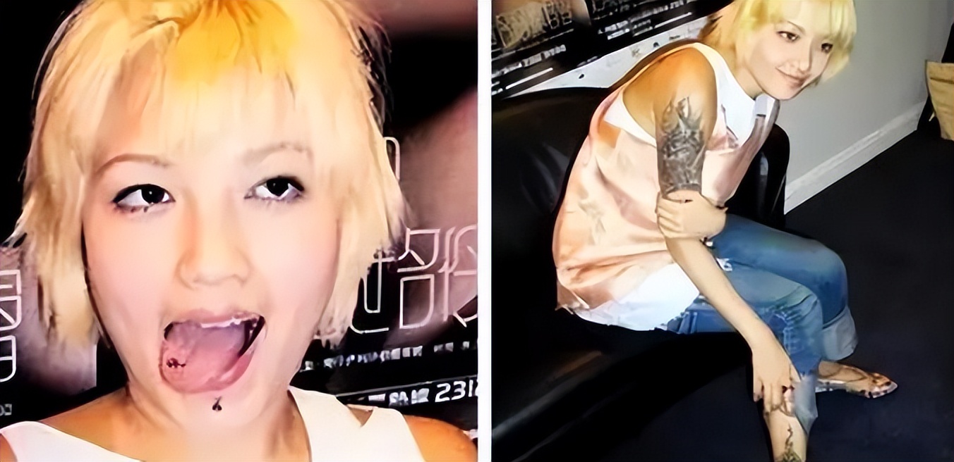 范晓萱:纹花臂打舌环,为爱摘除子宫,曾经的乖乖女她经历了什么