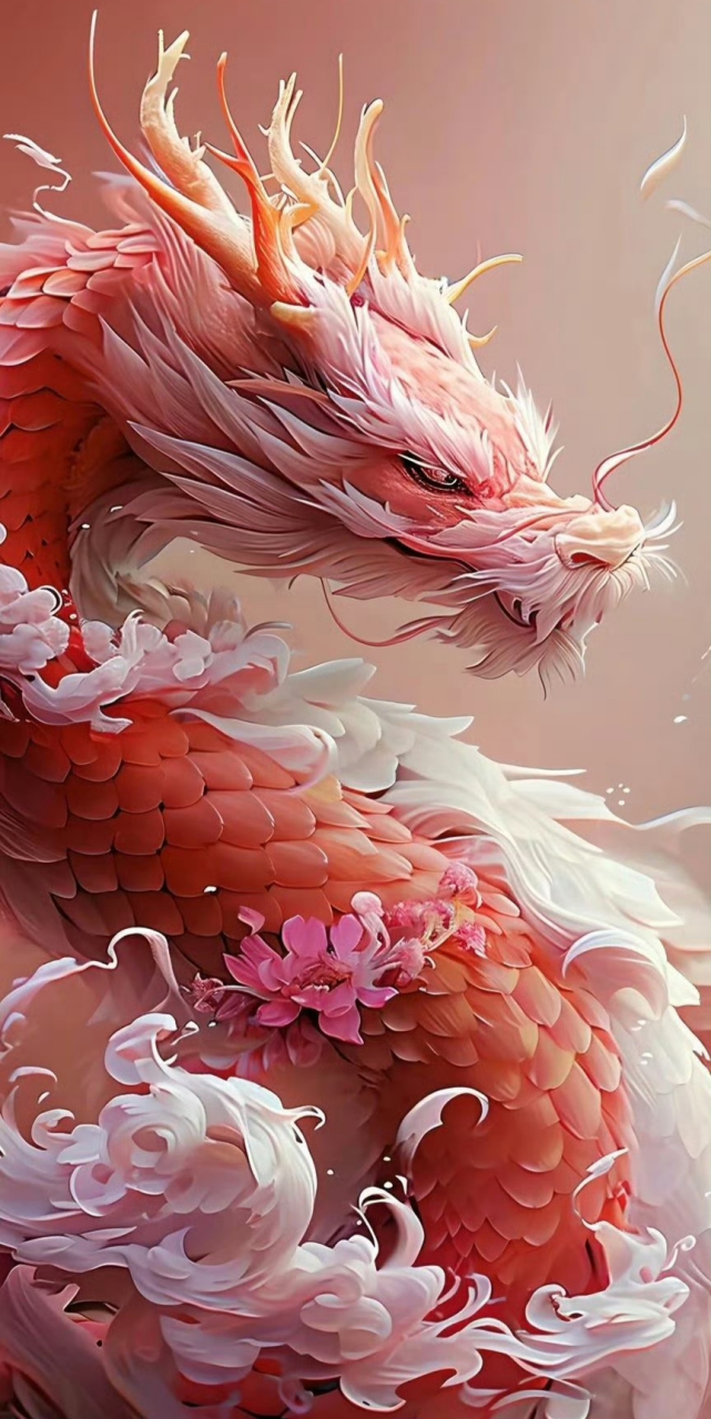 飞龙在天·齐乐龙龙·炫彩神武中国龙壁纸 #热点引擎计划