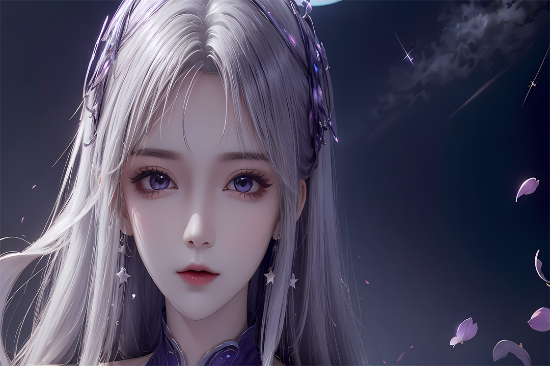 国漫女神小舞竖屏高清无水印壁纸