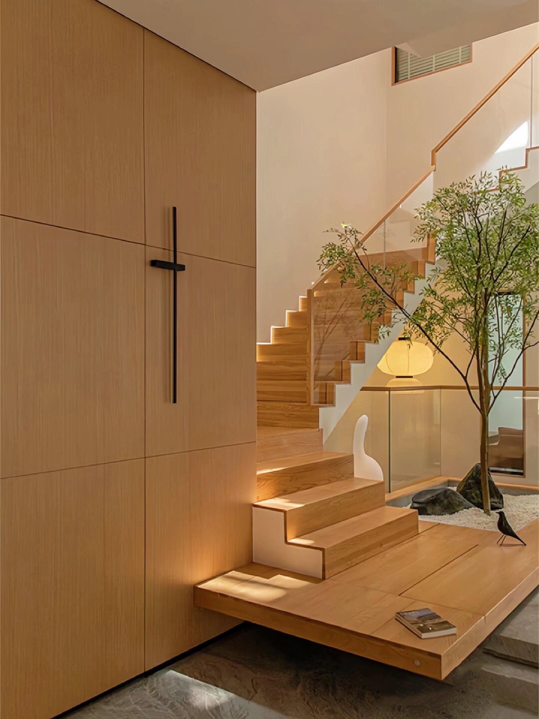 10款神仙颜值楼梯设计,第.@友儿装修小知识的动态