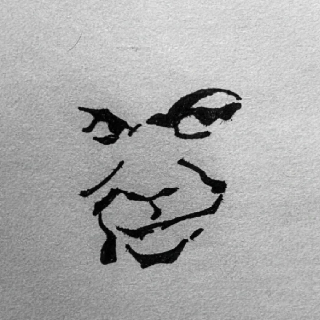 只能说能画出来沙雕表情包的,而且还超越了原图