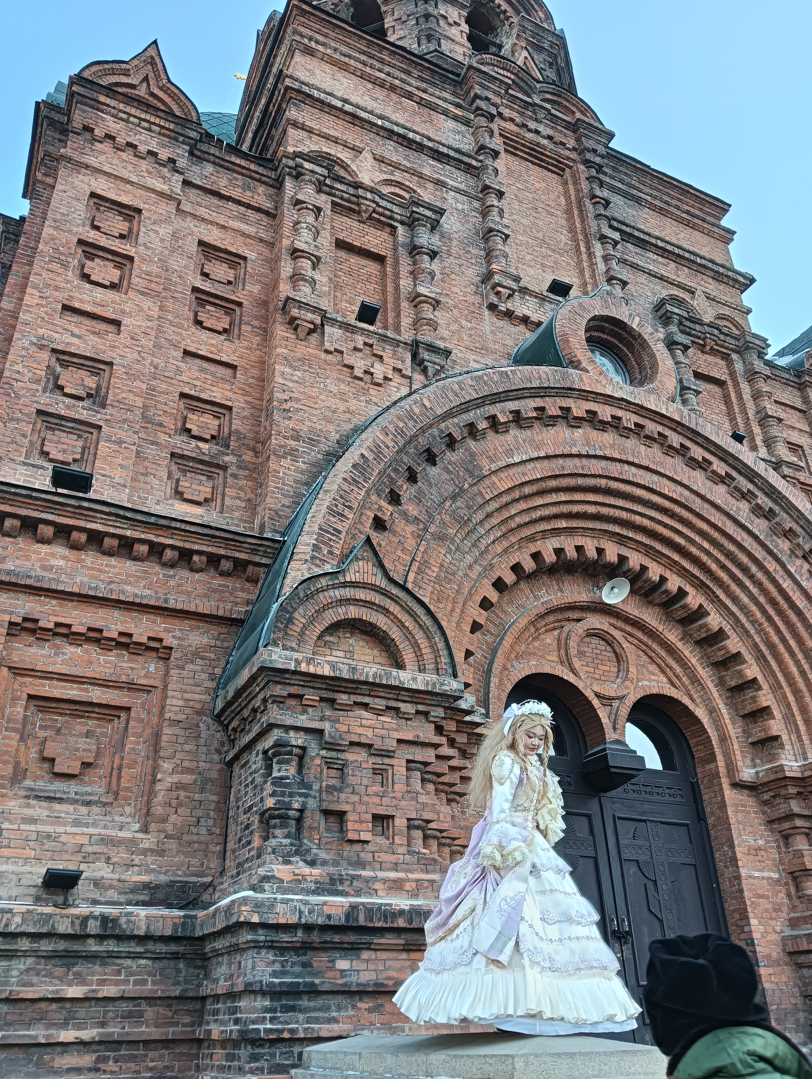 哈尔滨圣索菲亚教堂俄罗斯公主写真!