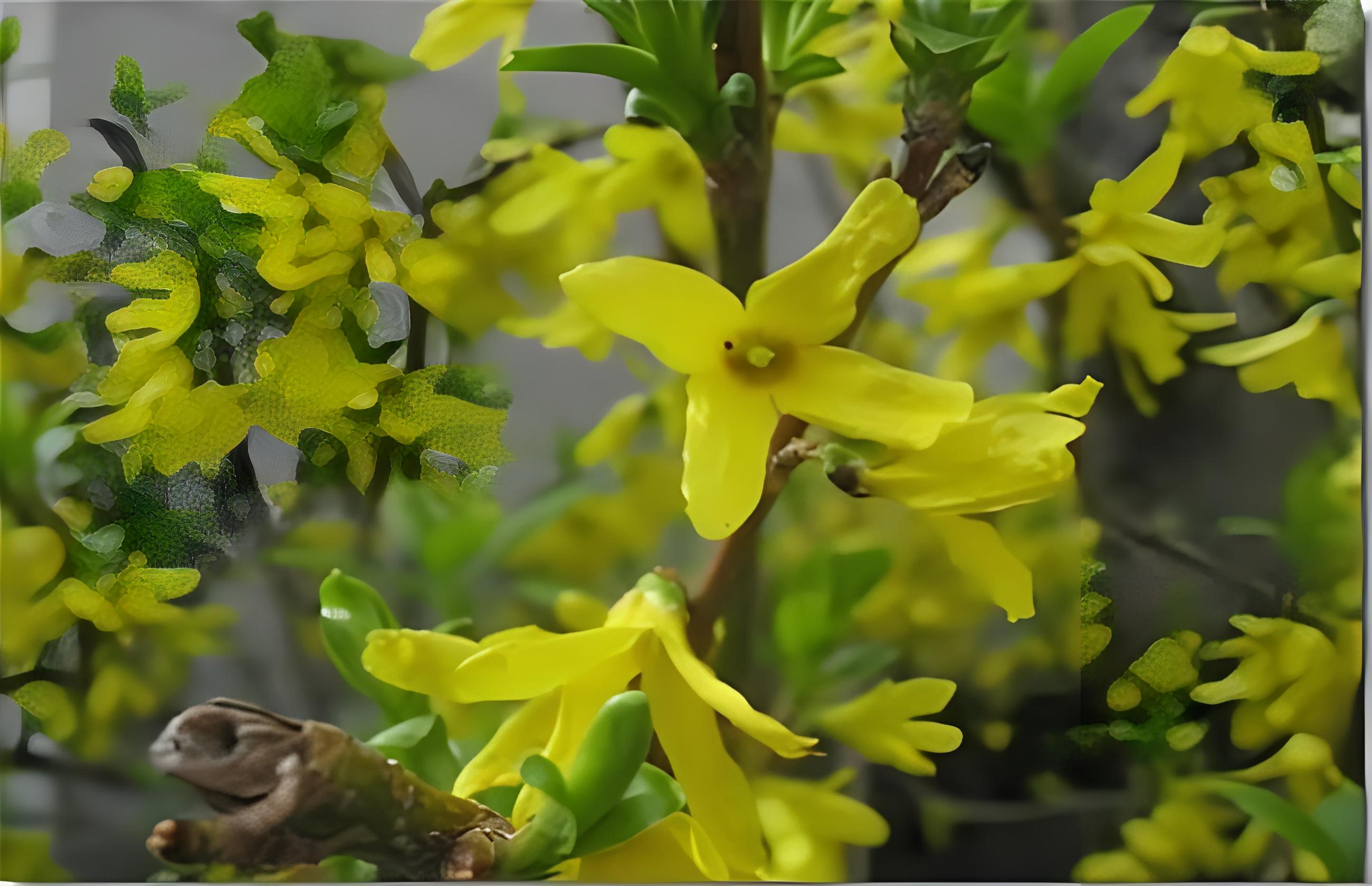 连翘:千姿百态的观赏植物与药用瑰宝,解读十大特色品种魅力