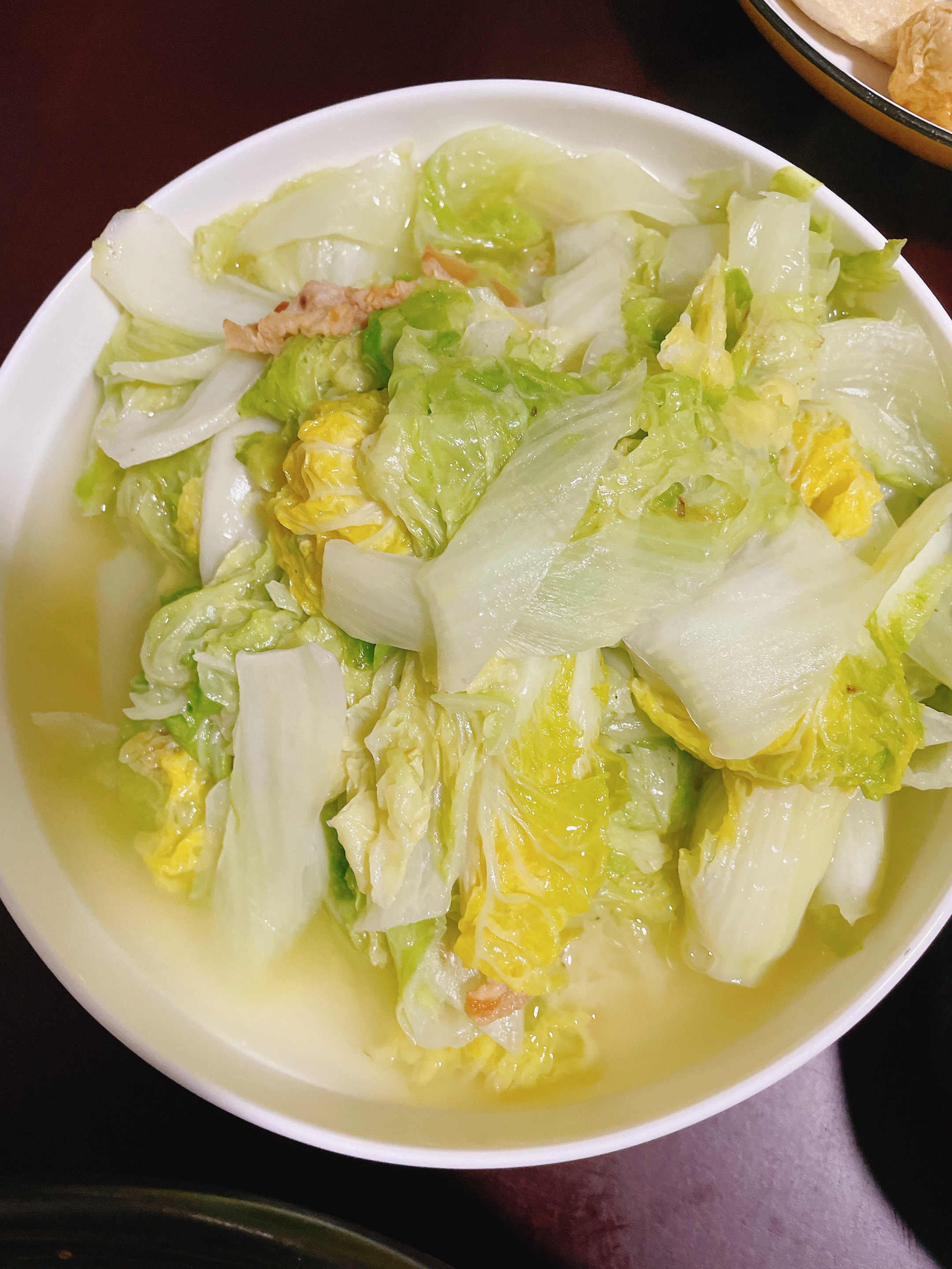 潮汕家常菜 鸡蛋紫菜汤 鲍鱼鸡腿煲 焖炒白菜 红角鱼煮冬菜 家常做法