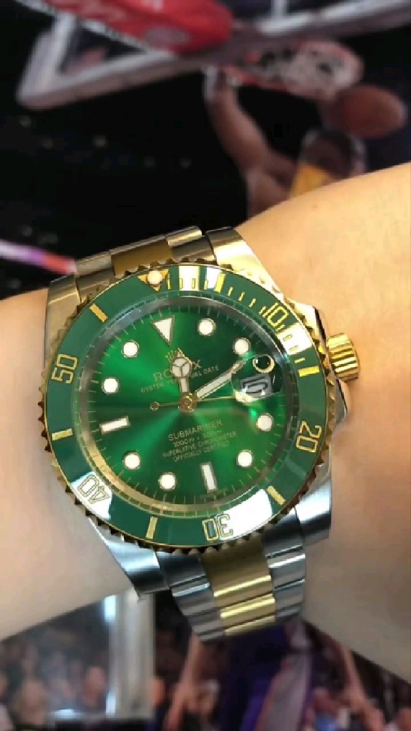 手表劳力士间金绿水鬼系列欣赏