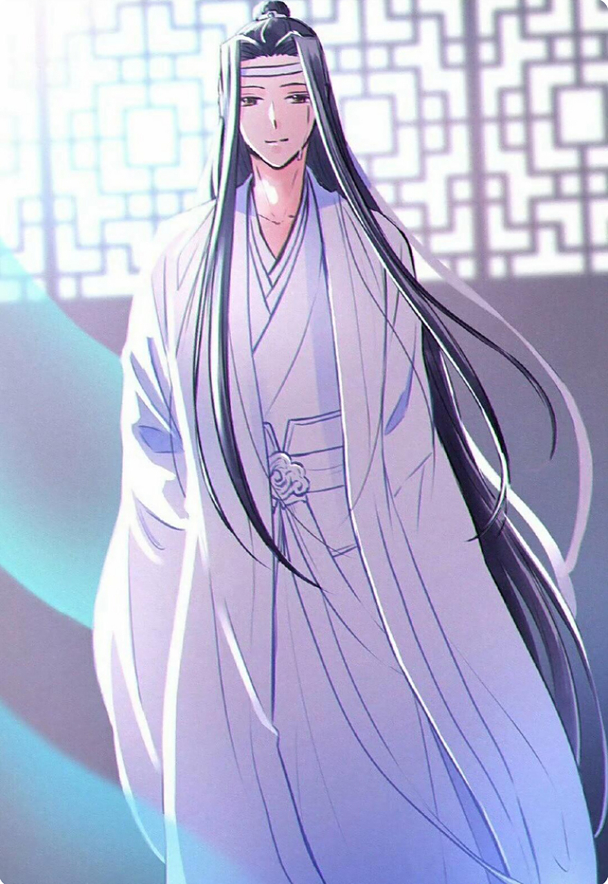 昔日白衣少年时  #二次元# #魔道祖师