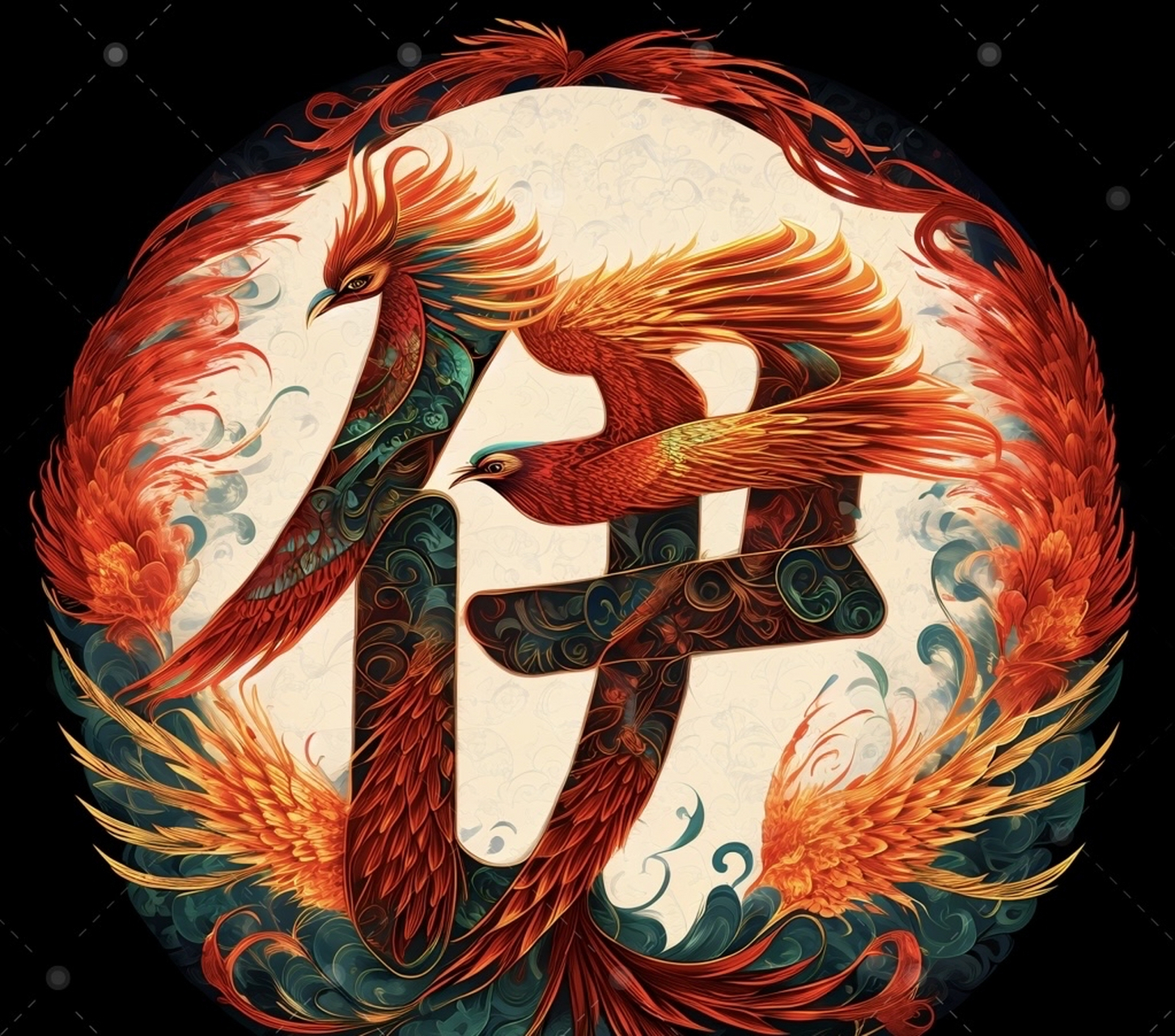 姓氏头像 凤舞九天