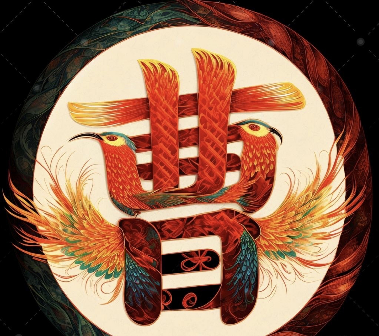 姓氏头像 凤舞九天