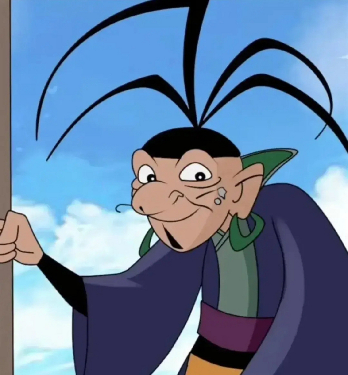 《哪吒传奇》里的申公豹居然是赵昭仪的妈妈画的,小时候最喜欢动画片