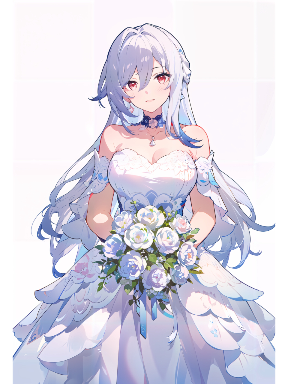 二次元 婚纱  当谈论到结婚时,婚纱无疑是每个新娘都梦寐以求的装扮.