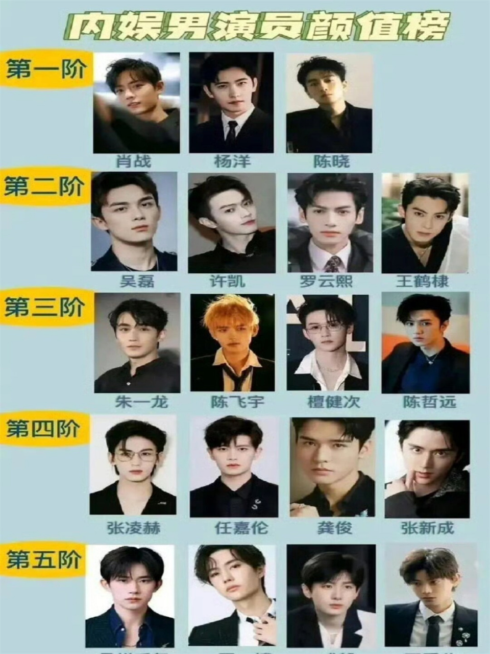 有没有觉得这些演员们帅气逼人,魅力四溢呢?