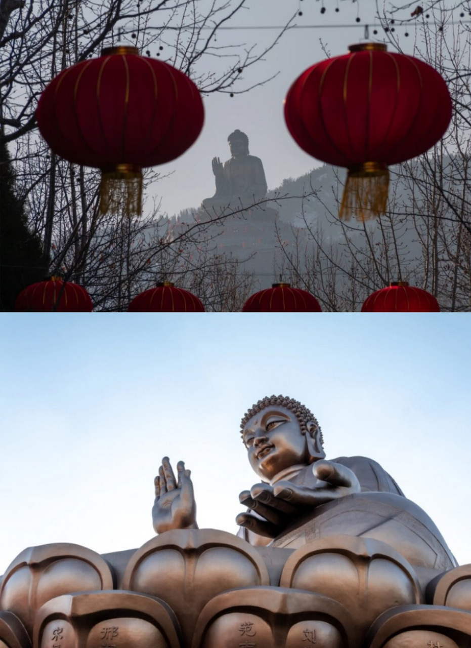 龙口南山:于山中寻一份清净  在烟台旅行的第二站,我来到了南山大佛.