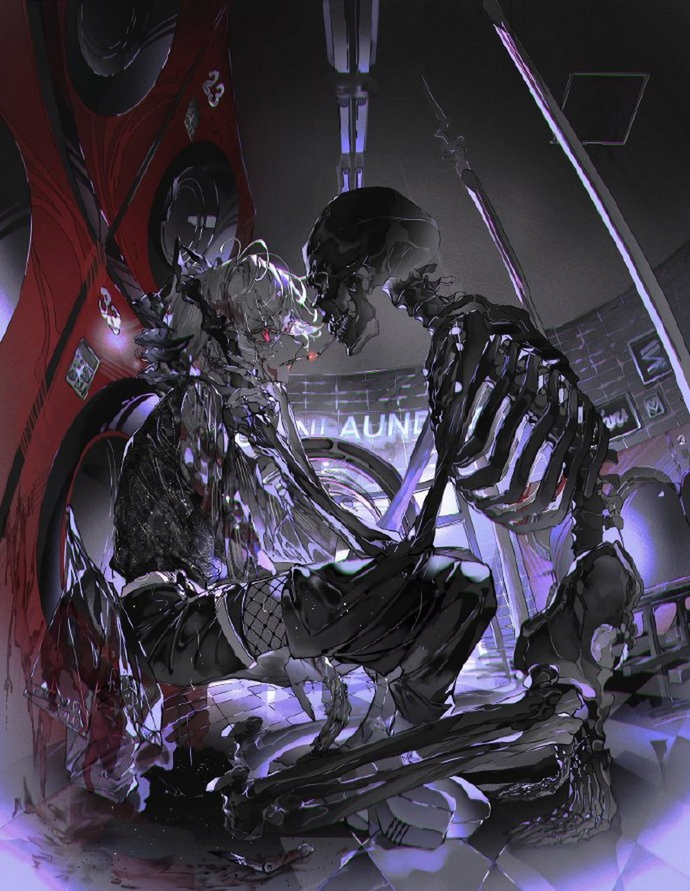 二次元美图# 与死神同行(x:murakaruki )#2月图文动态激励计划