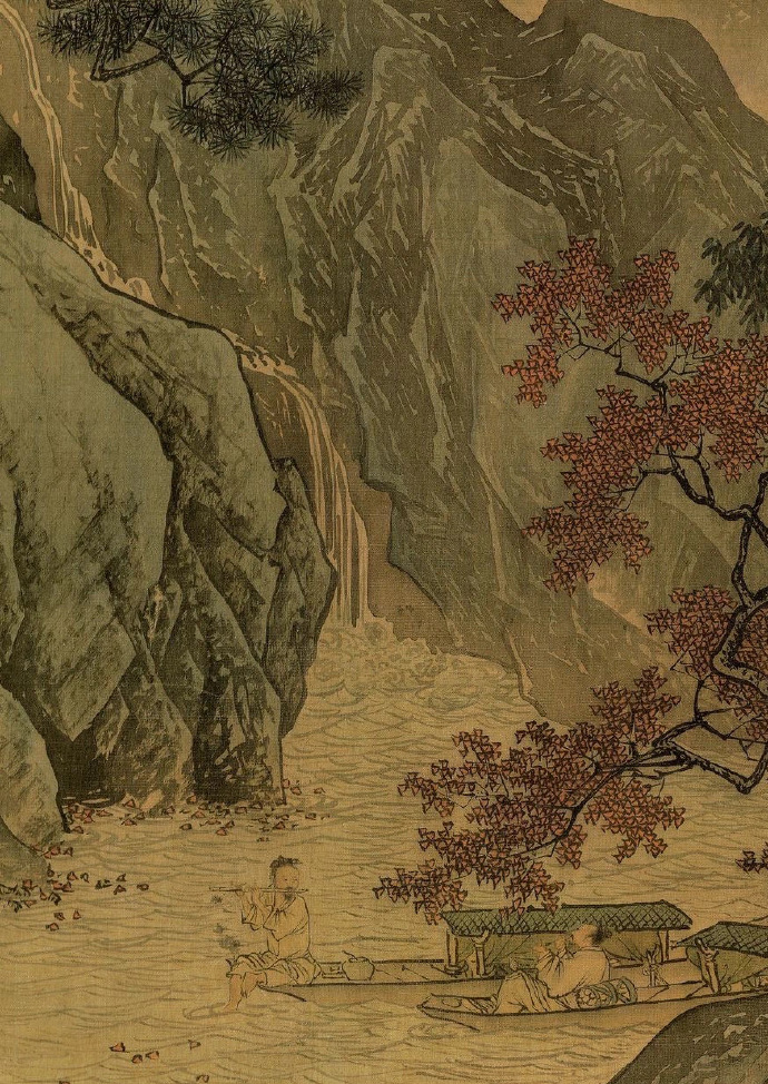 李唐国画山水作品赏析