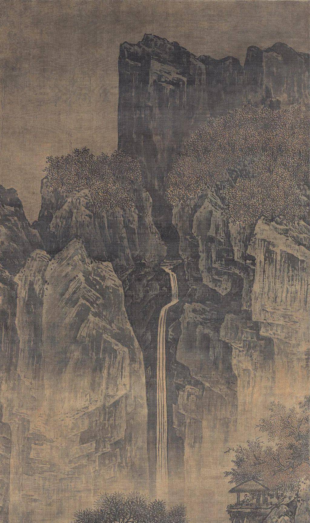 李唐国画山水作品赏析