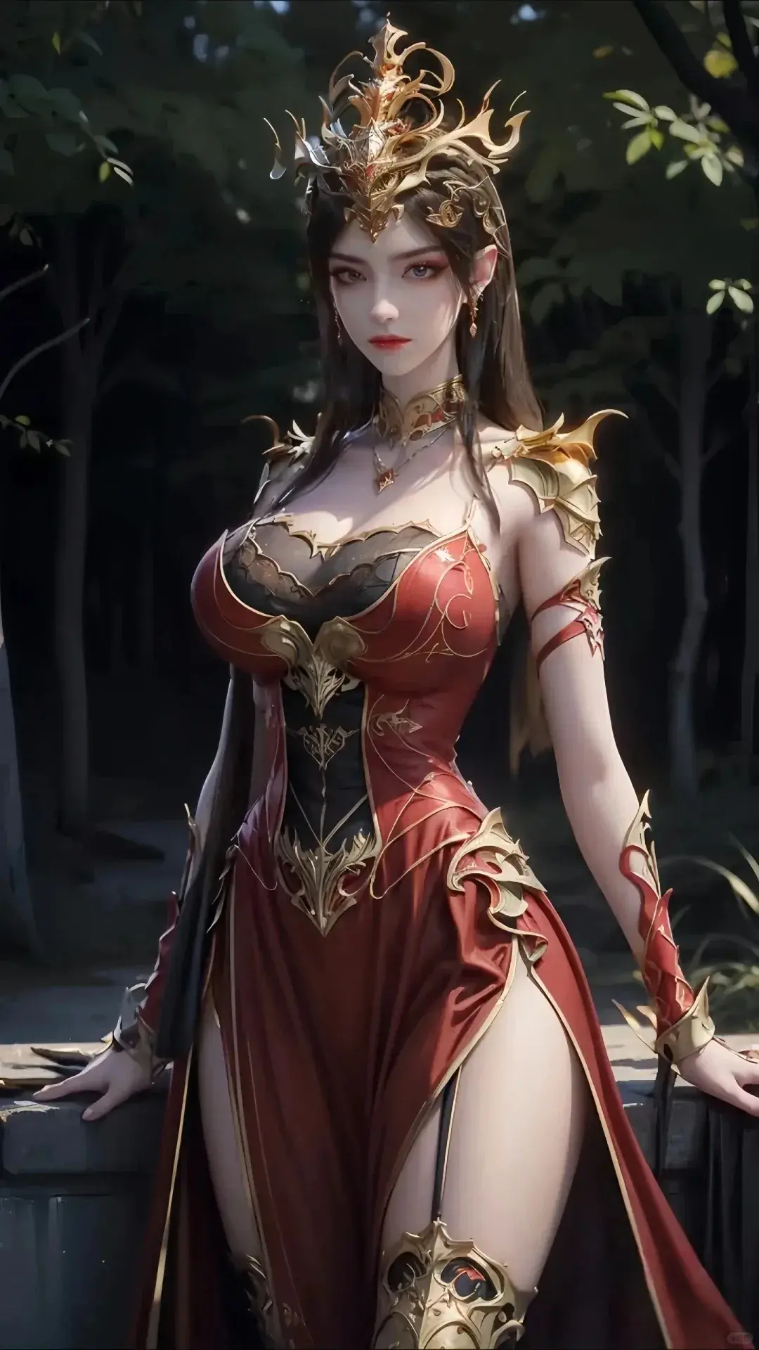 国漫美女壁纸,美杜莎女王和秦眠
