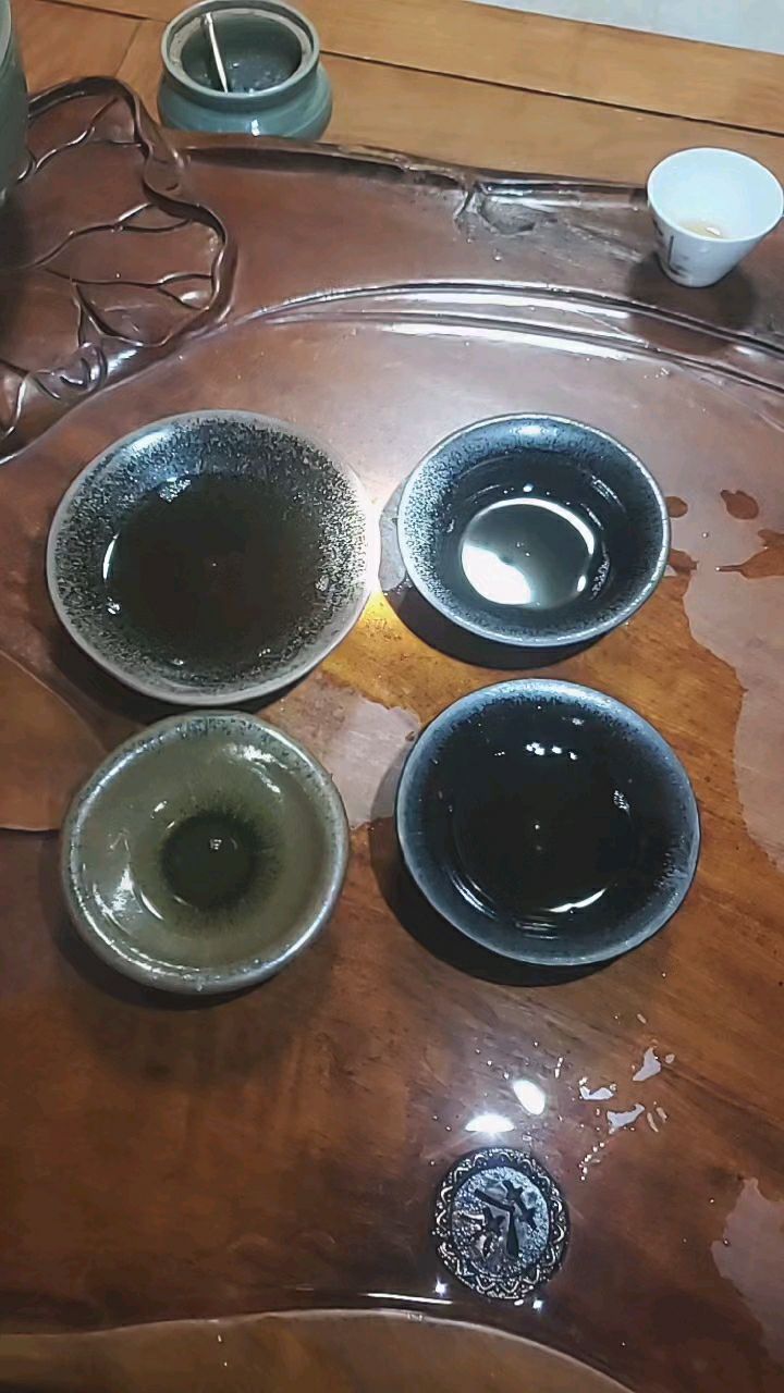 旧藏建窑建盏喝茶神器