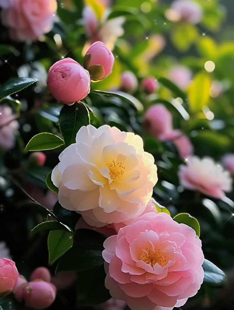 唯美了整个冬天,真是惹人喜爱! #新年福气签