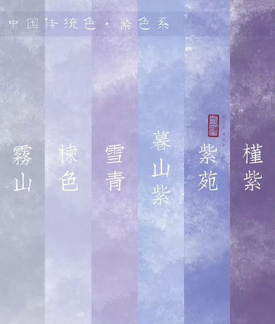 终于知道青黛是什么颜色了.