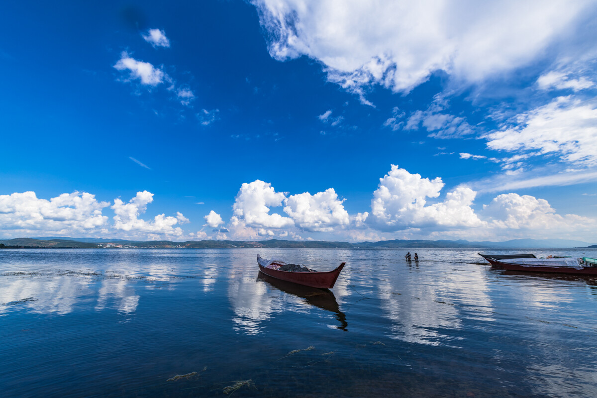 中国最大的深水湖图片