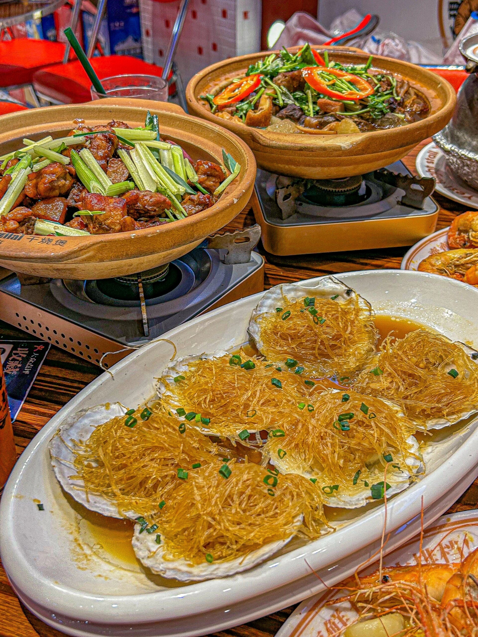 蒜蓉粉丝蒸大元贝