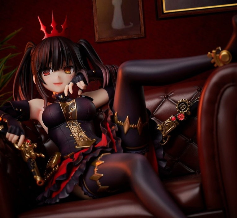 约会大作战时崎狂三女帝手办官图 霸气又可爱 可惜槽点略多