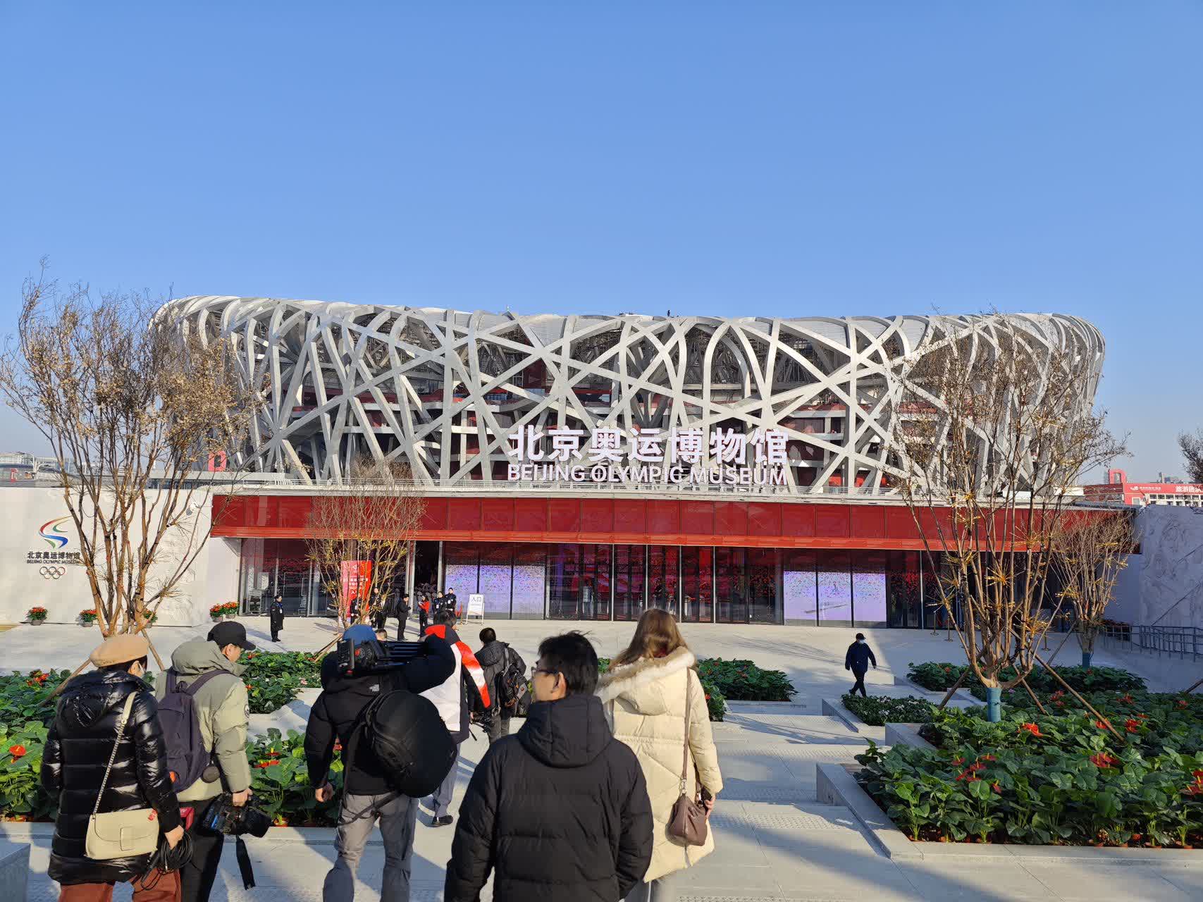 北京奥运博物馆迎首批观众