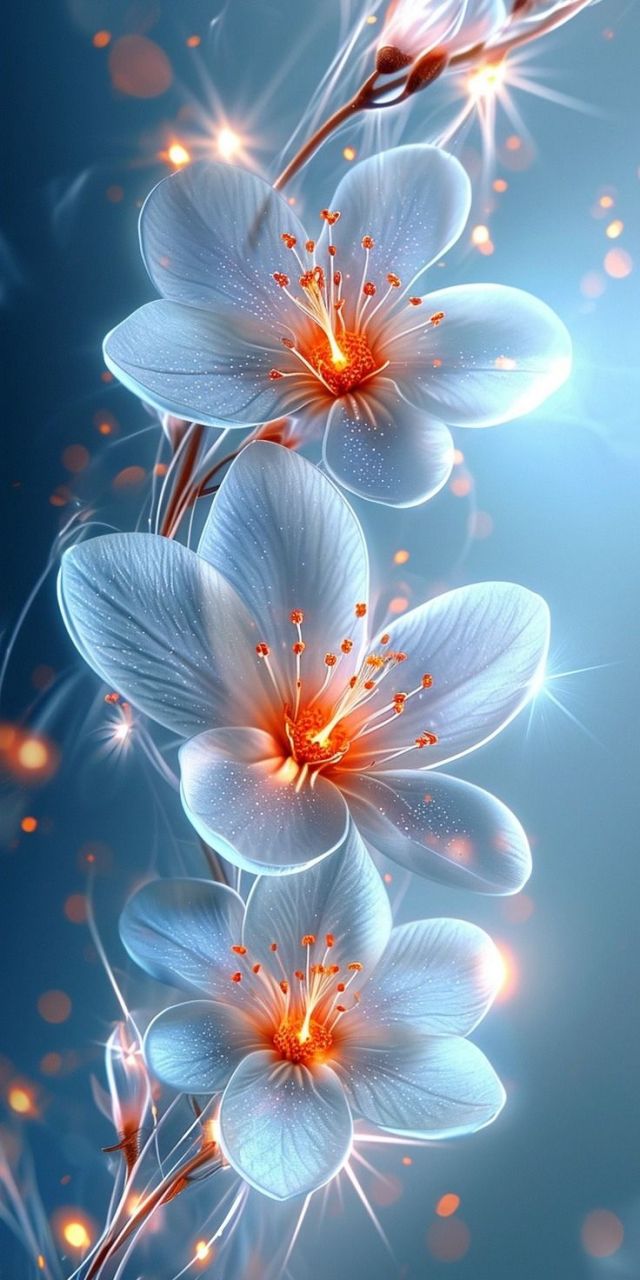 花朵壁纸,时光温柔的轻吻