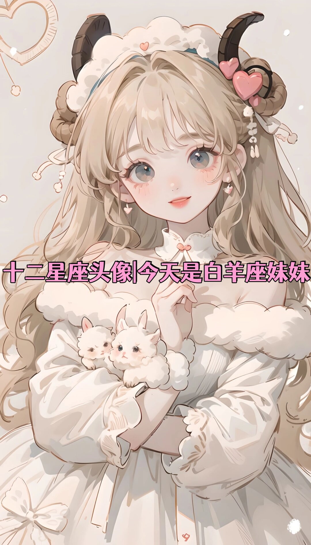 今天为你精选了4张超可爱的白羊座头像,让你在社交圈中展现出你的个性