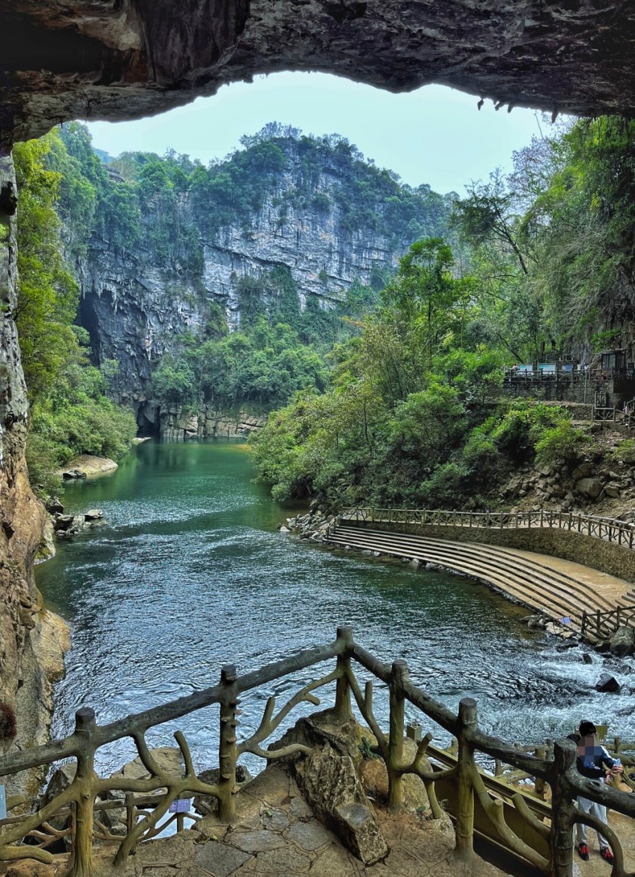 鹿寨|春节游力荐人间鹊桥一一香桥岩  #我的风景笔记410期:柳州鹿寨