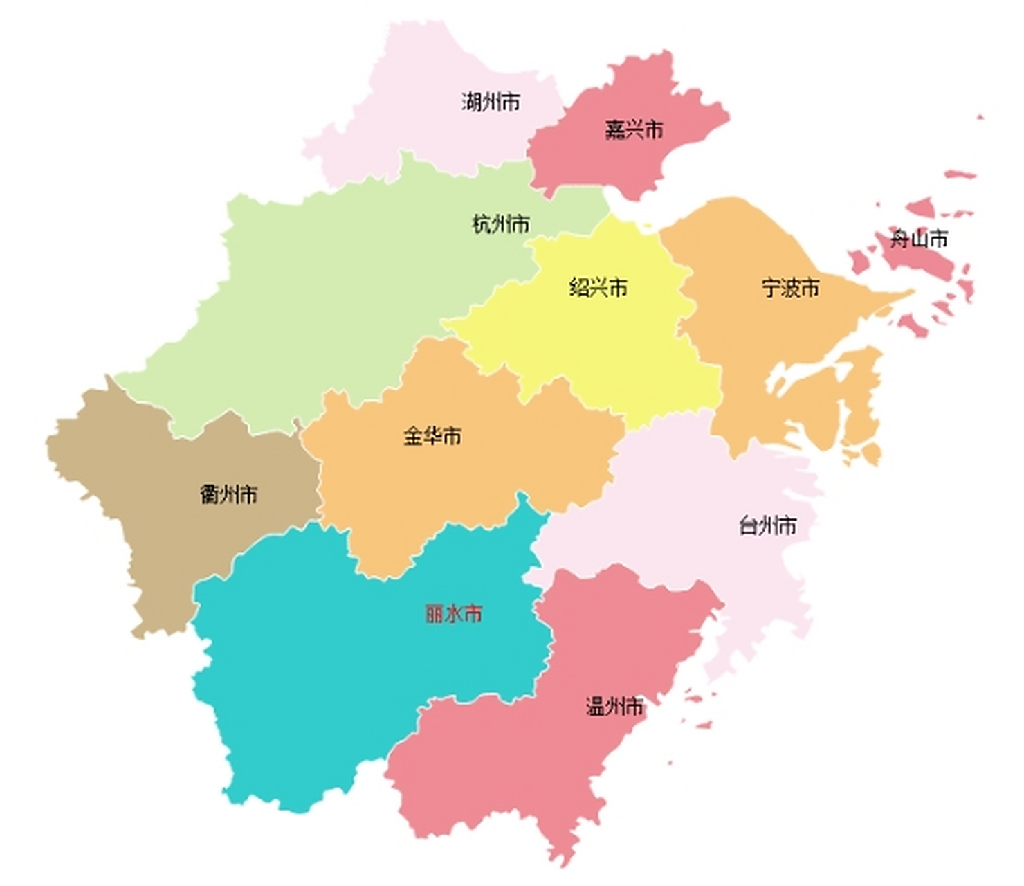 在唐代,浙江地区属于江南道和江南东道.