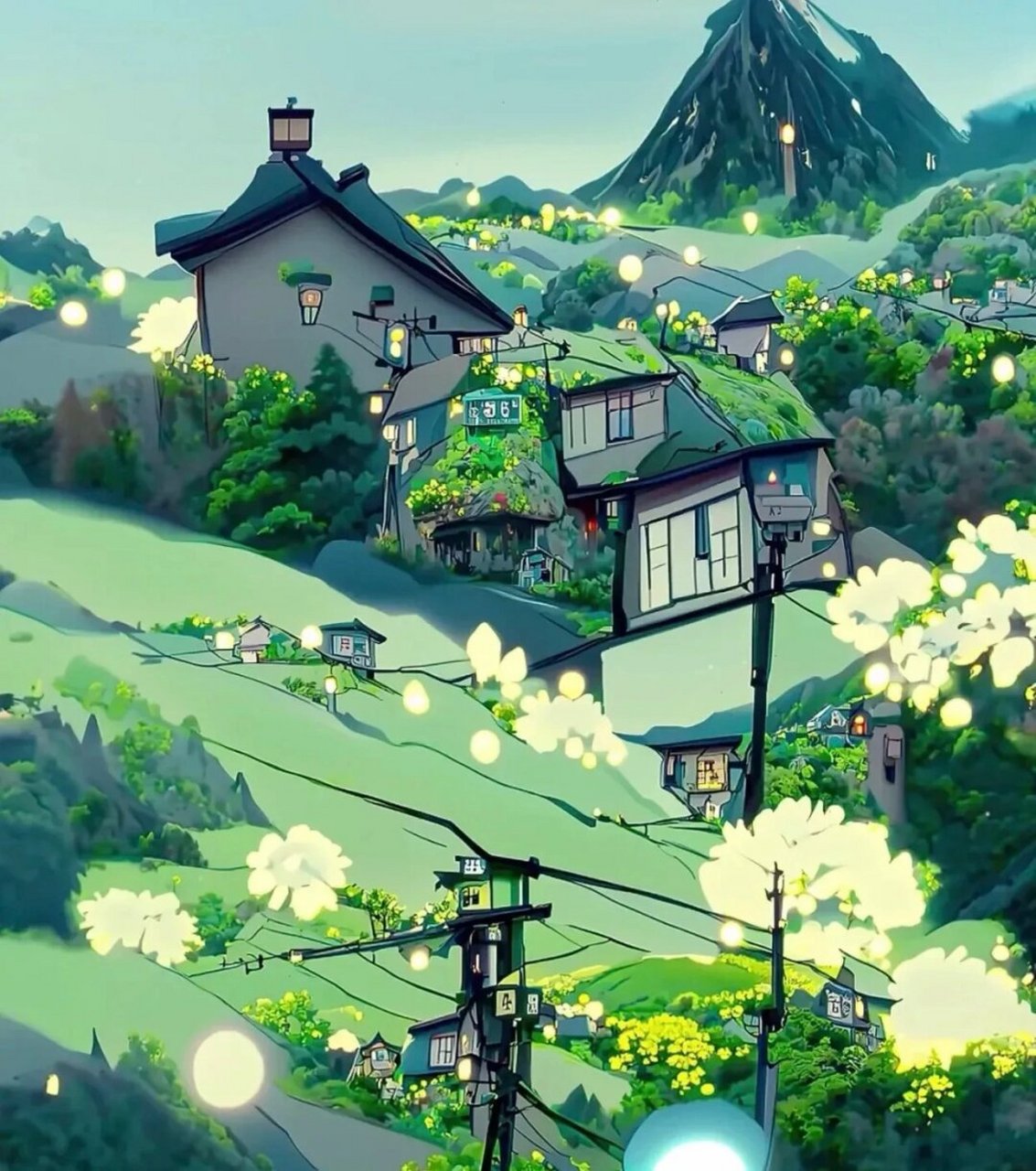 宫崎骏唯美动漫  宫崎骏的动漫电影中充满了绿色元素,这种颜色给人一