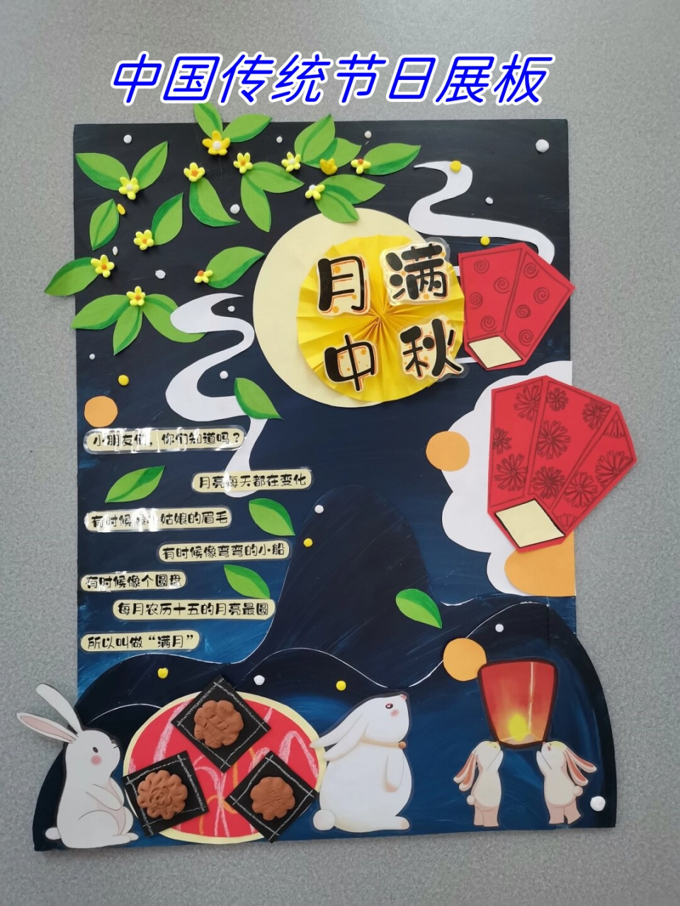 中国传统节日展板  这些节日如同璀璨的明珠,散发着独特的魅力,诉说着