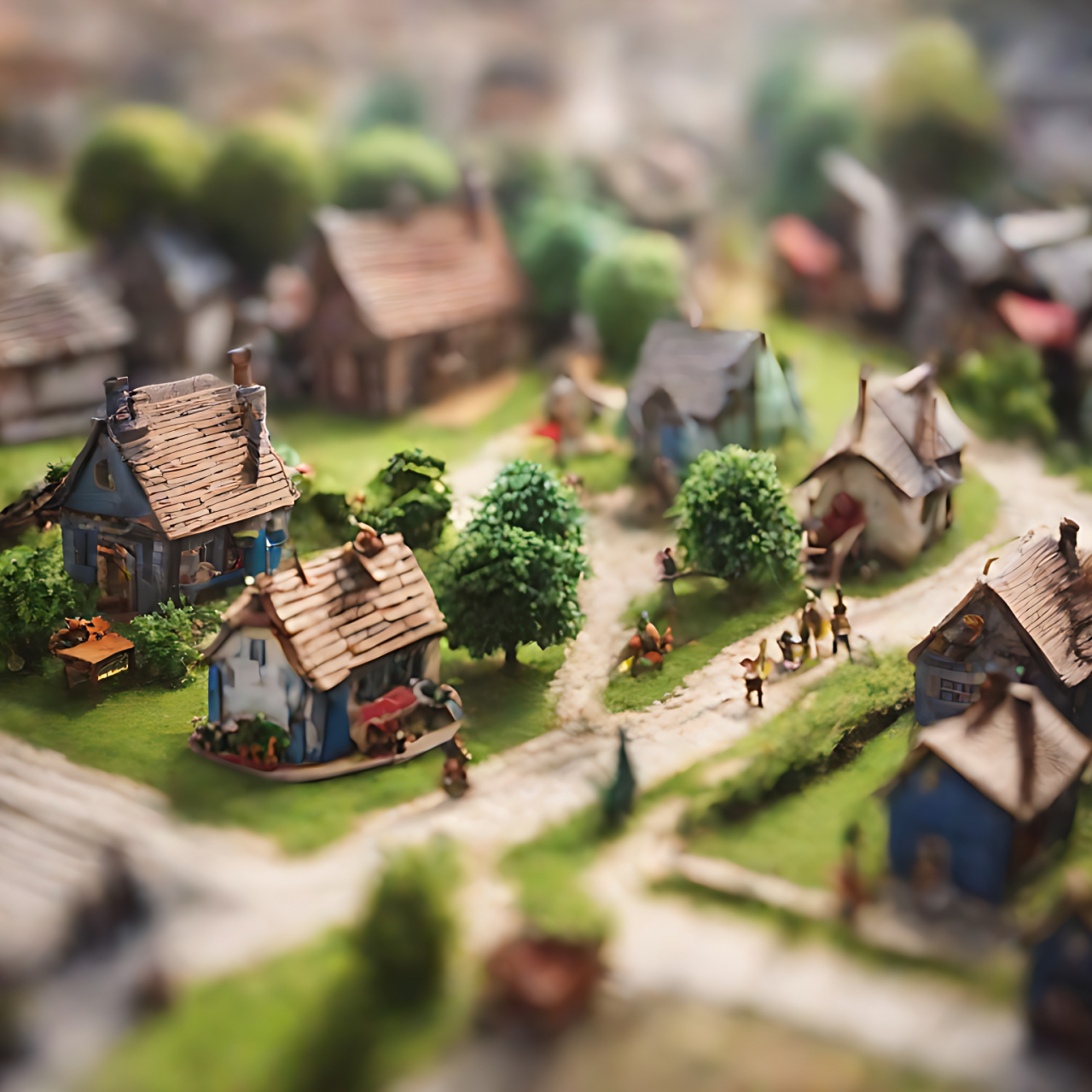 微缩景观,也称为迷你模型或袖珍模型,是现实世界场景,建筑或物品的超