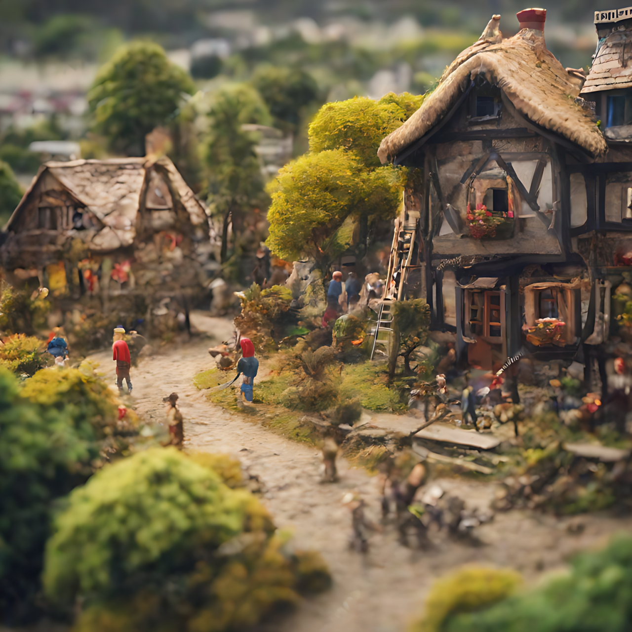 微缩景观,也称为迷你模型或袖珍模型,是现实世界场景,建筑或物品的超