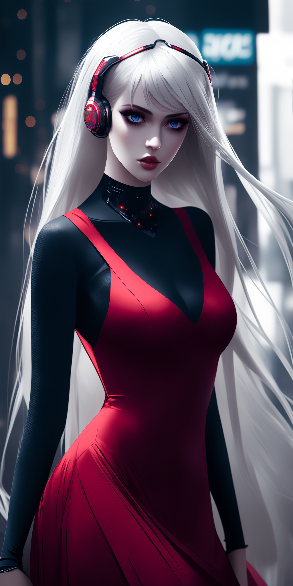 壁纸分享,二次元里的红衣美女,妩媚妖娆的红色妖姬