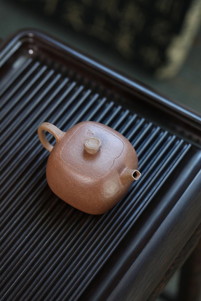石方|优质段泥|200cc|全手  五堂殷祥作品,师从实力派名家王强,紫砂界