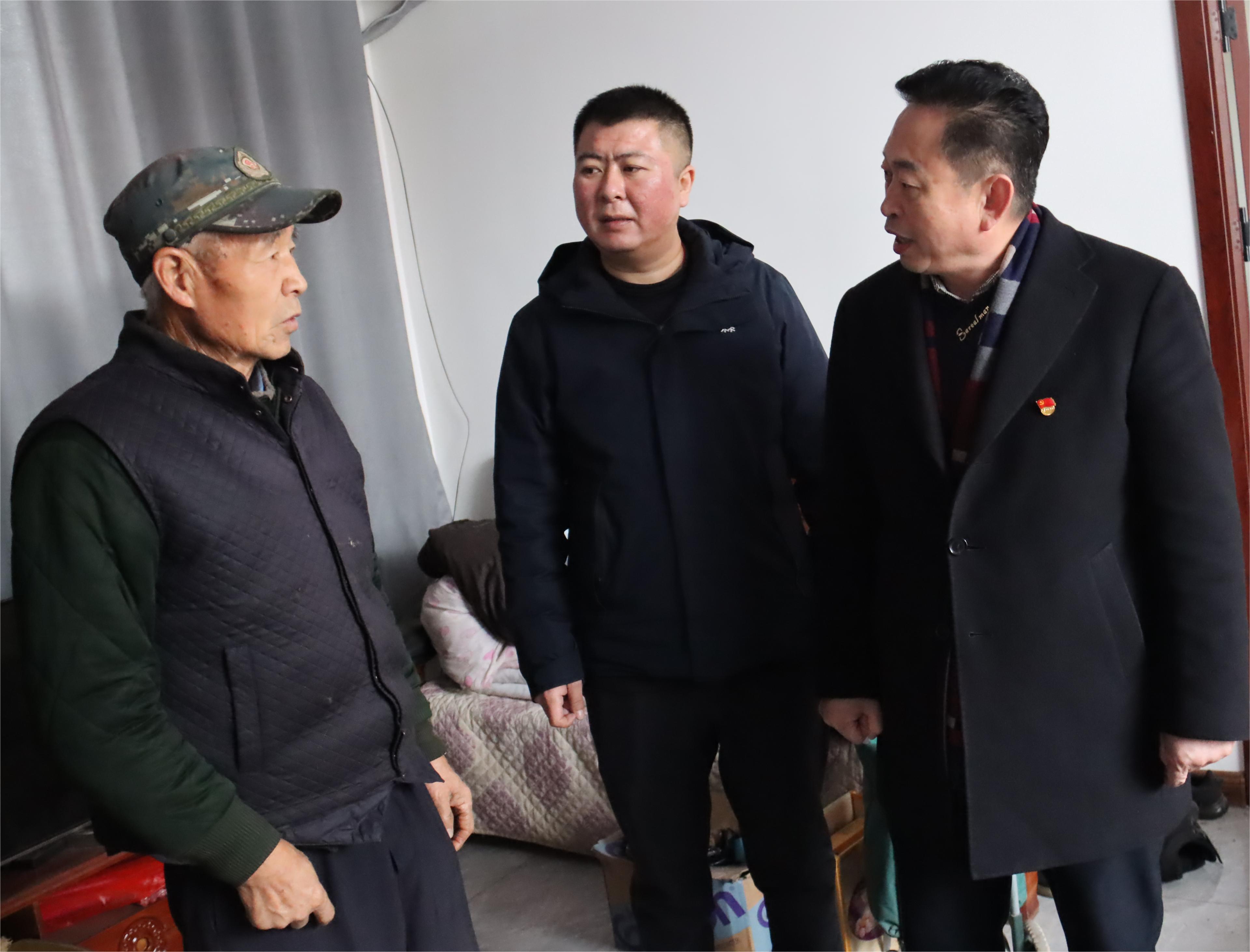 仇家沟岔村:新春送温暖 节日情更浓