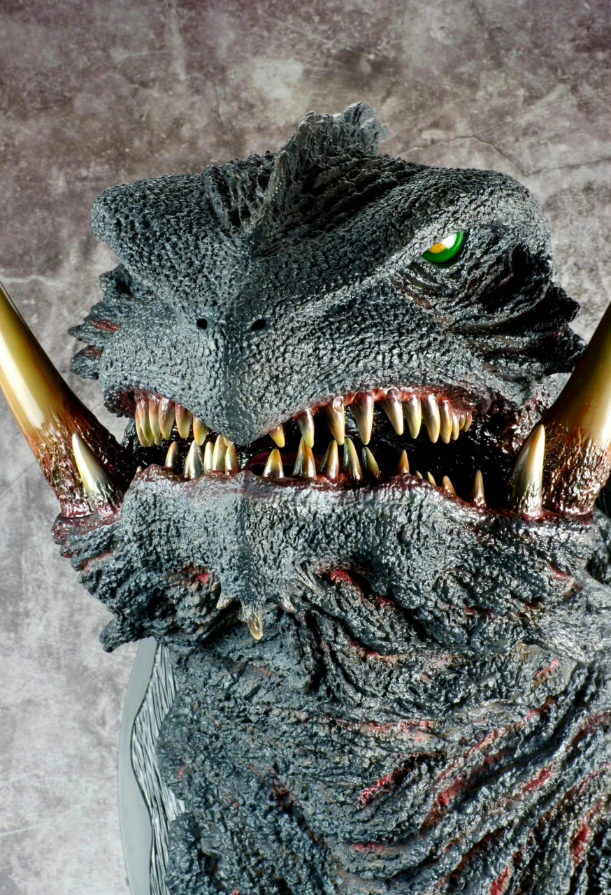 模型欣赏:特摄怪兽 奇美拉头像,涂装 akichi,原型 大鷹.