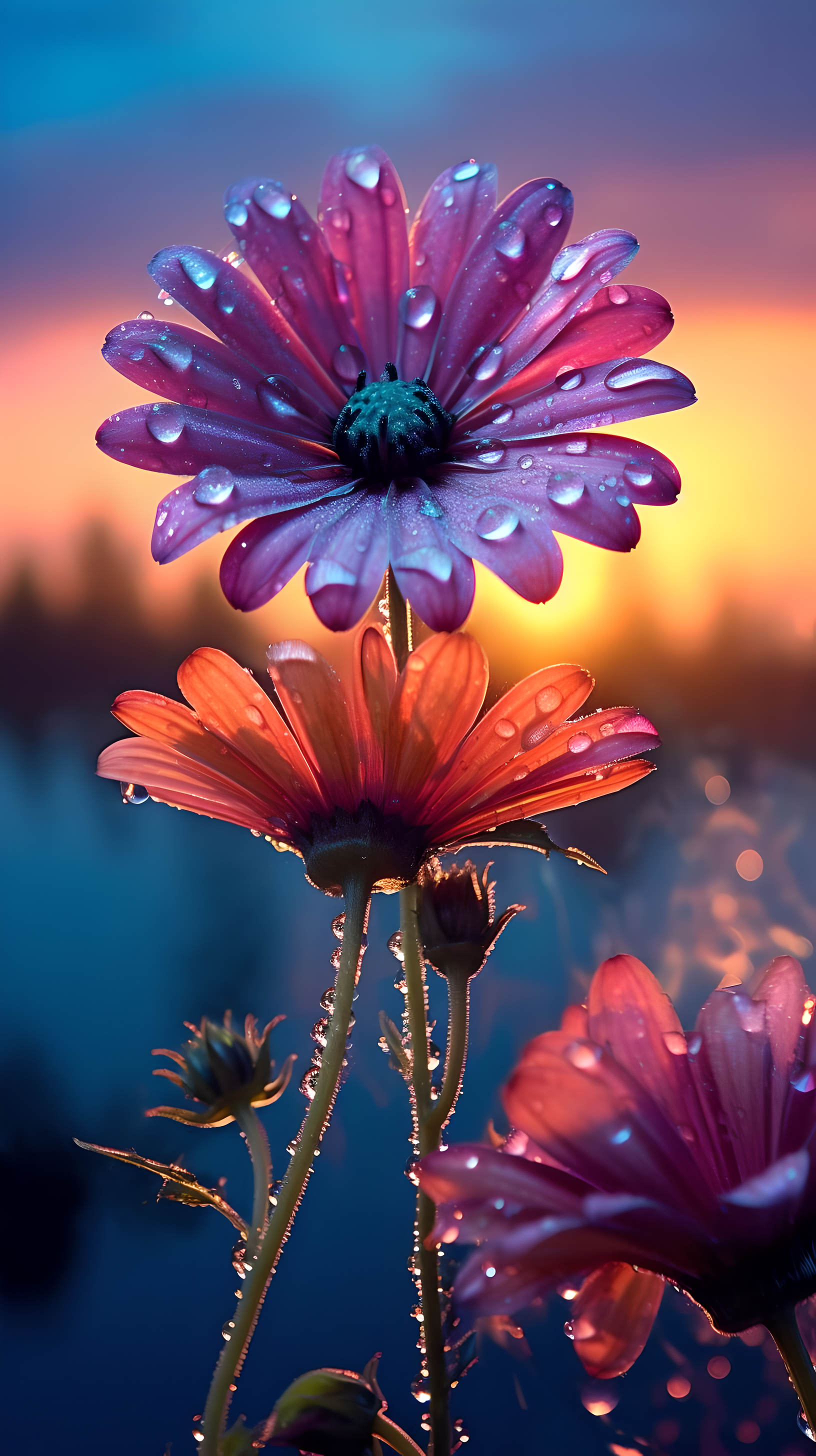 波斯菊寓意着热情和活力.波斯菊的.@秀i秀i的动态