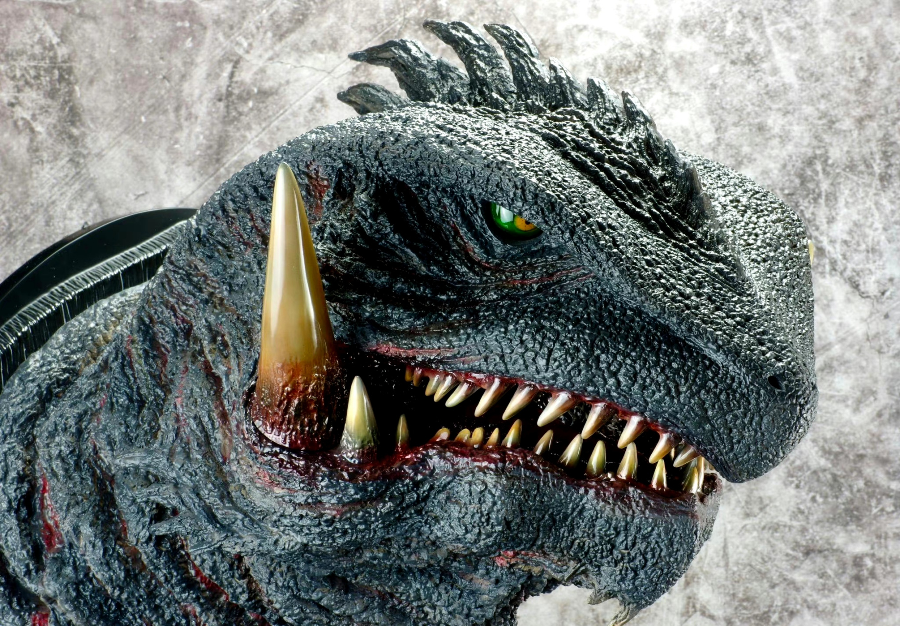 模型欣赏:特摄怪兽 奇美拉头像,涂装 akichi,原型 大鷹.