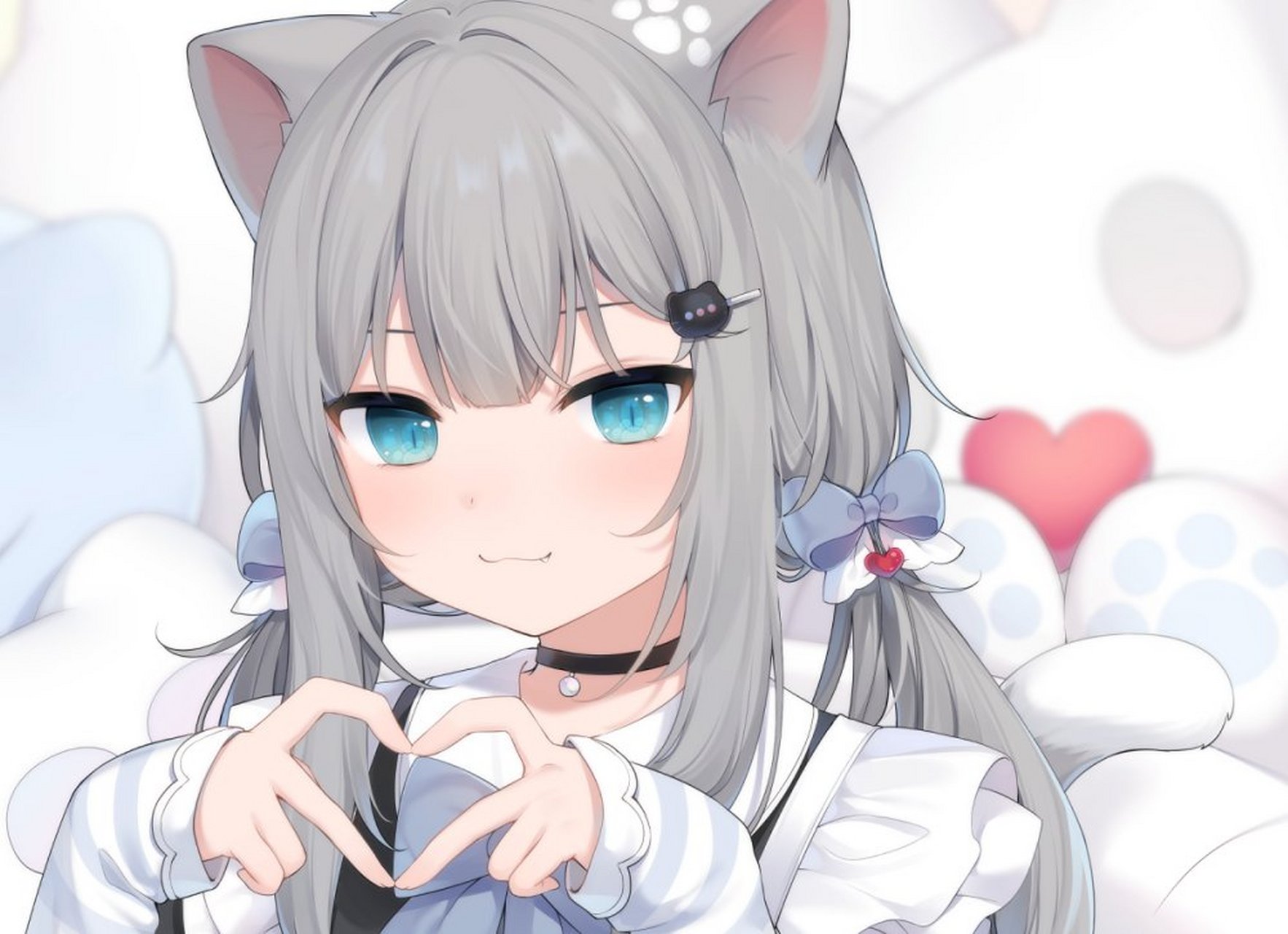 二次元# 猫娘甘城なつき,可爱到犯规了啊[期待]
