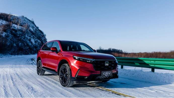 东风honda cr-v强电智混双车 冬季极寒 敢测真的 不玩虚的!