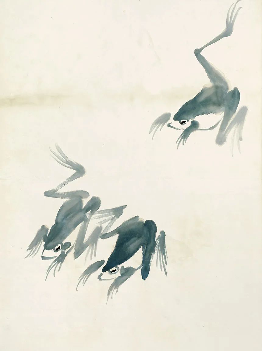 齐白石《鱼虾册》超清