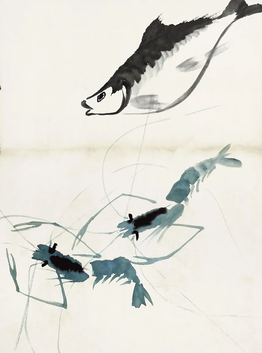 齐白石《鱼虾册》超清